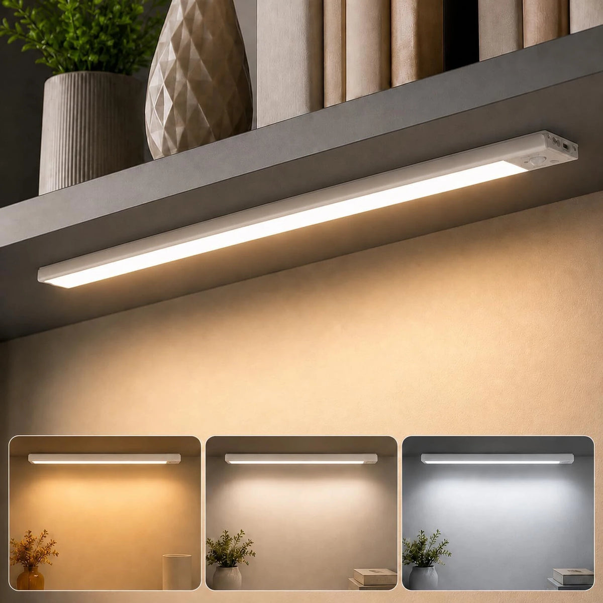 SKCarts Rechargeable Motion Sensor LED Light