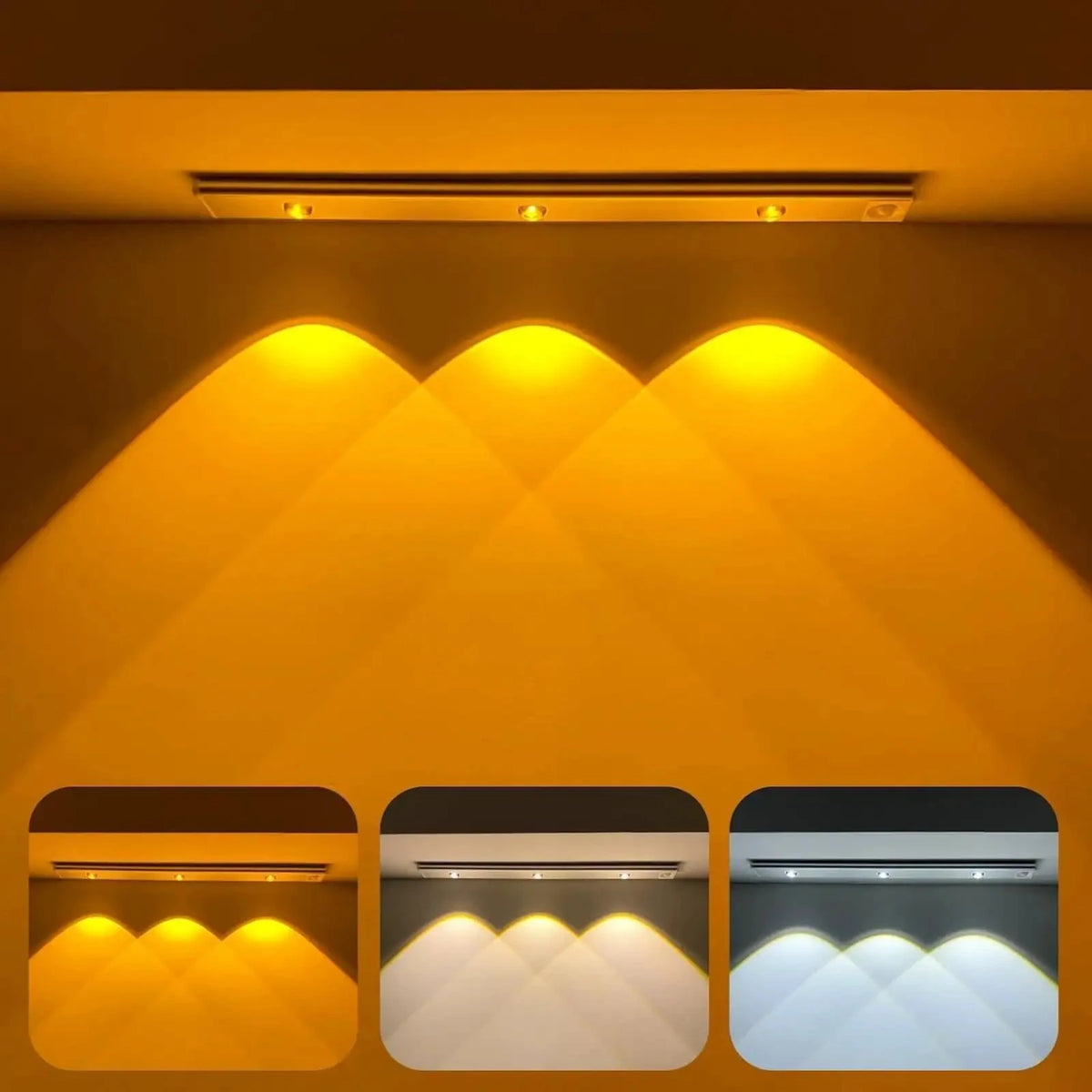 SKCarts Rechargeable Motion Sensor LED Light